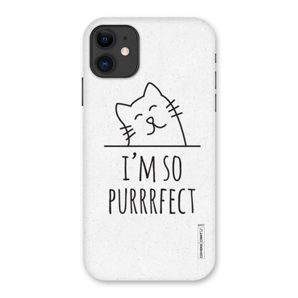 So Purrfect Back Case for iPhone 11