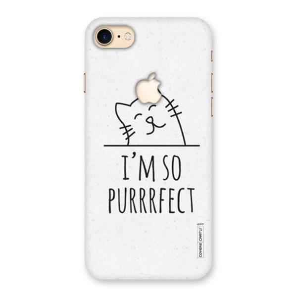 So Purrfect Back Case for iPhone 7 Apple Cut