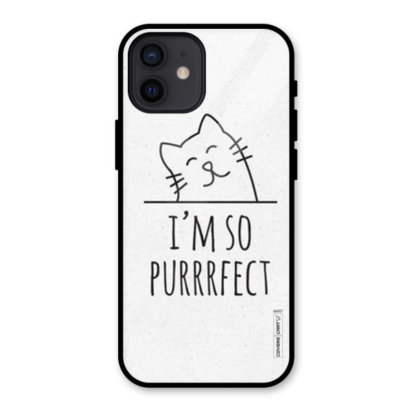 So Purrfect Glass Back Case for iPhone 12