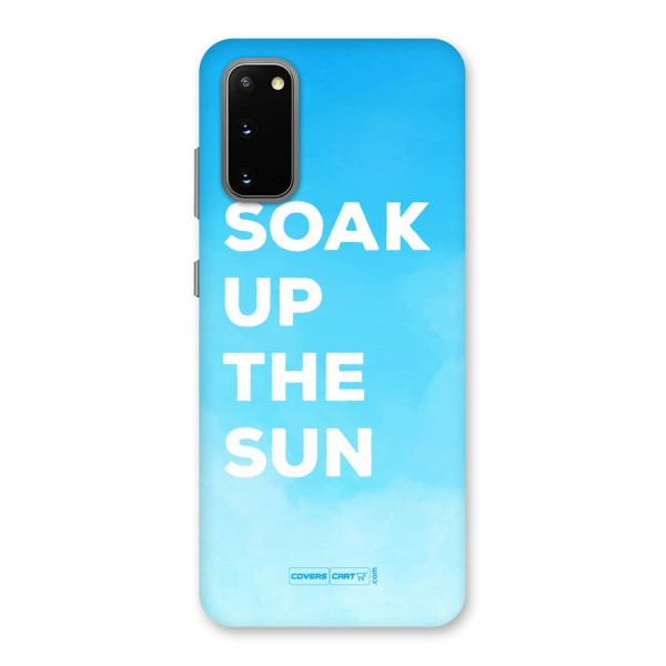Soak Up The Sun Back Case for Galaxy S20