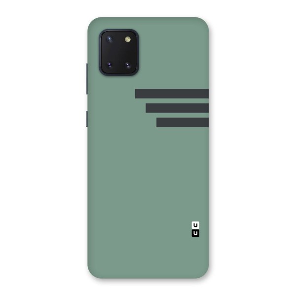 Solid Sports Stripe Back Case for Galaxy Note 10 Lite