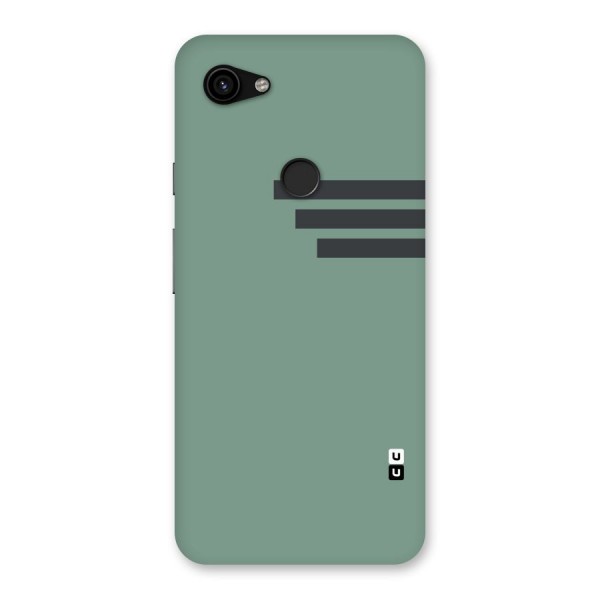 Solid Sports Stripe Back Case for Google Pixel 3a XL