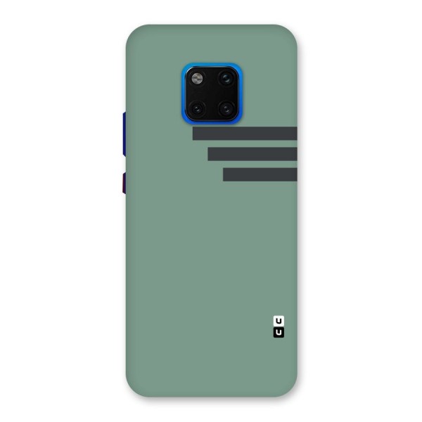 Solid Sports Stripe Back Case for Huawei Mate 20 Pro