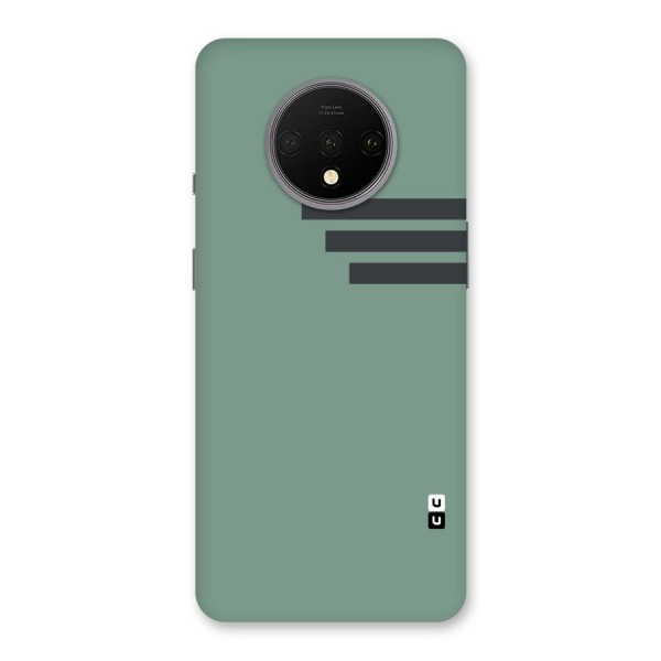 Solid Sports Stripe Back Case for OnePlus 7T
