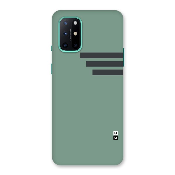 Solid Sports Stripe Back Case for OnePlus 8T