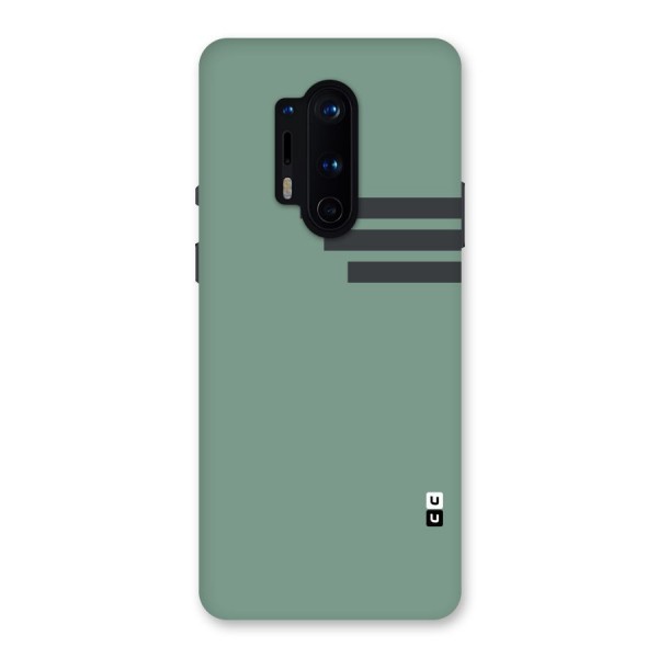 Solid Sports Stripe Back Case for OnePlus 8 Pro