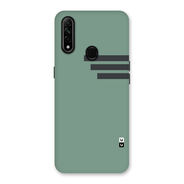Solid Sports Stripe Back Case for Oppo A31