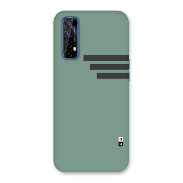 Solid Sports Stripe Back Case for Realme 7