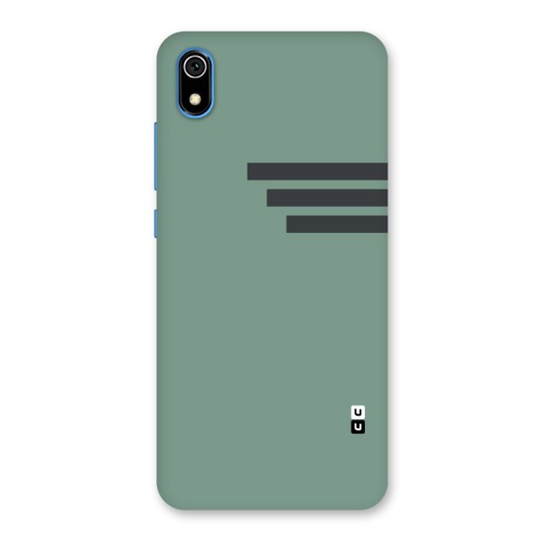 Solid Sports Stripe Back Case for Redmi 7A