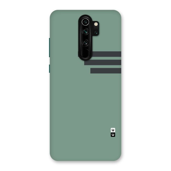 Solid Sports Stripe Back Case for Redmi Note 8 Pro