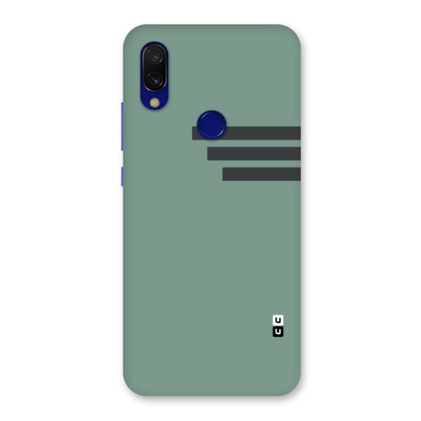 Solid Sports Stripe Back Case for Redmi Y3