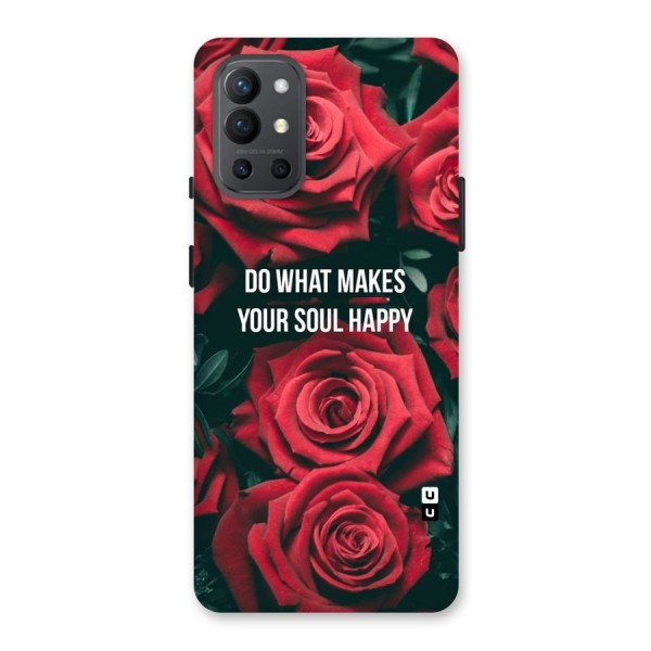 Soul Happy Back Case for OnePlus 9R
