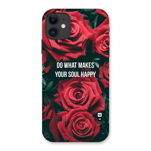 Soul Happy Back Case for iPhone 11