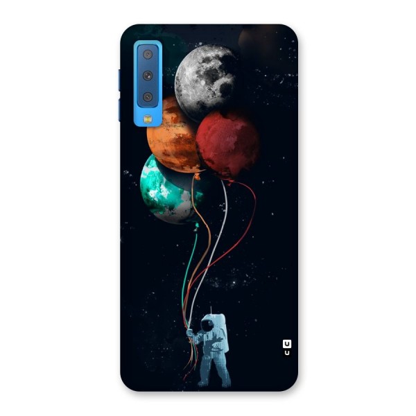 Space Balloons Back Case for Galaxy A7 (2018)