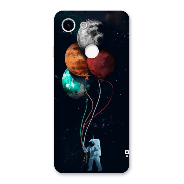 Space Balloons Back Case for Google Pixel 3