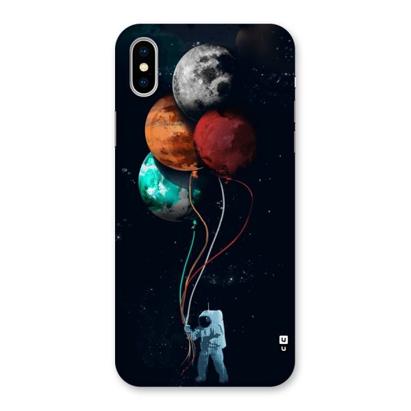 Space Balloons Back Case for iPhone XS