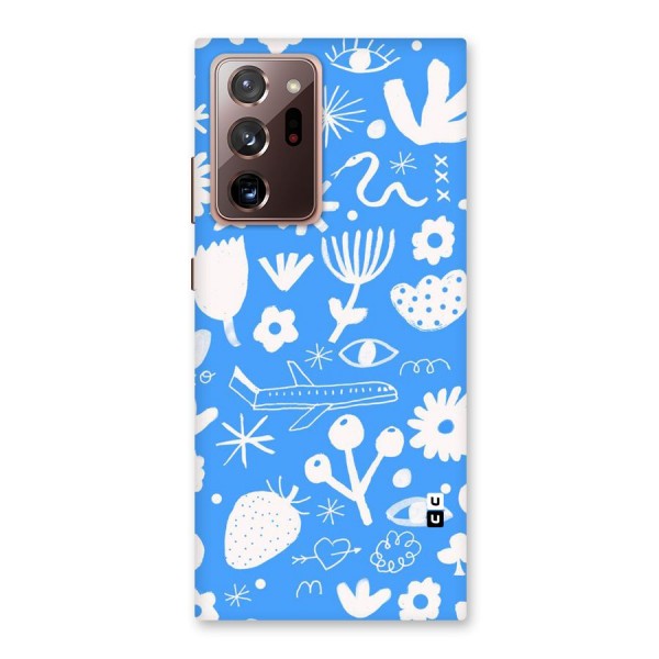 Space Blue Pattern Back Case for Galaxy Note 20 Ultra