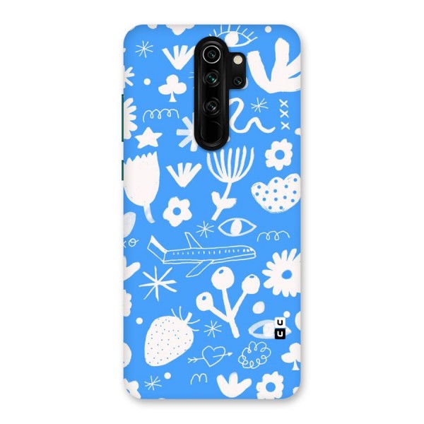 Space Blue Pattern Back Case for Redmi Note 8 Pro