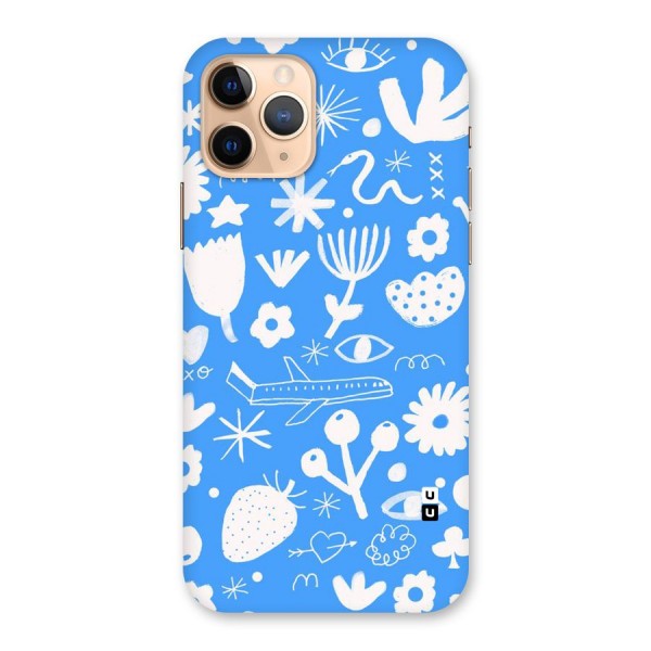 Space Blue Pattern Back Case for iPhone 11 Pro