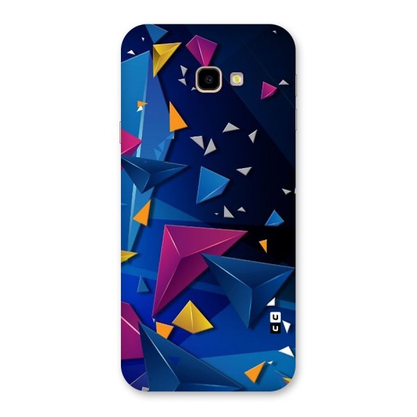 Space Colored Triangles Back Case for Galaxy J4 Plus