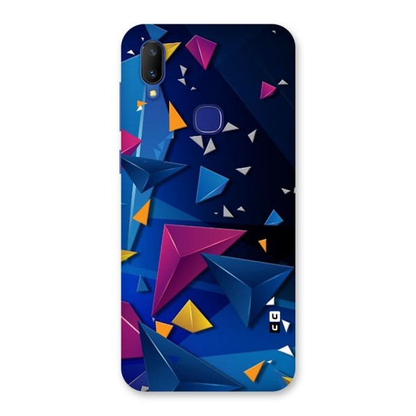 Space Colored Triangles Back Case for Vivo V11