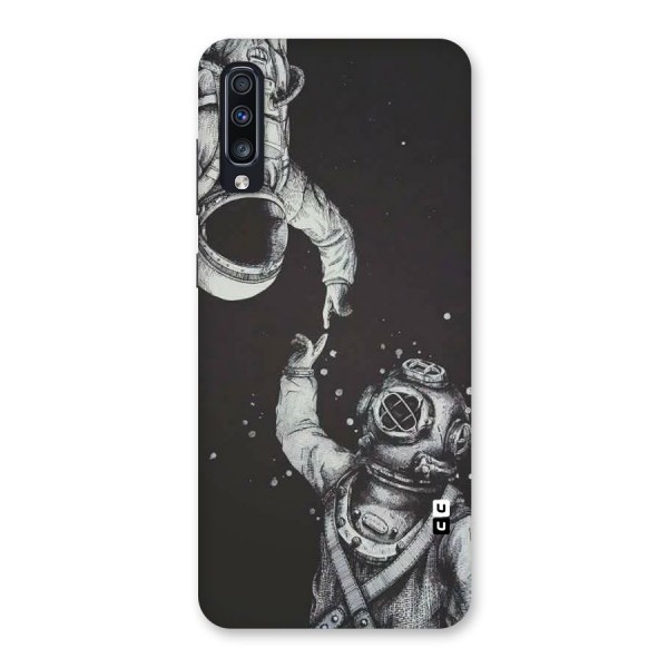 Space Meeting Back Case for Galaxy A70
