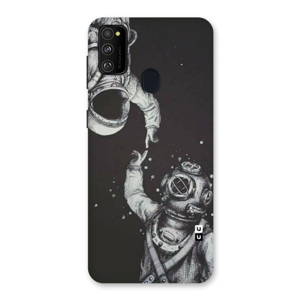 Space Meeting Back Case for Galaxy M21