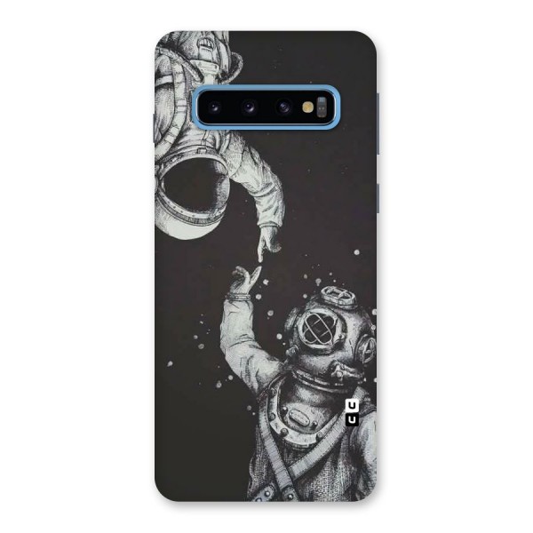 Space Meeting Back Case for Galaxy S10