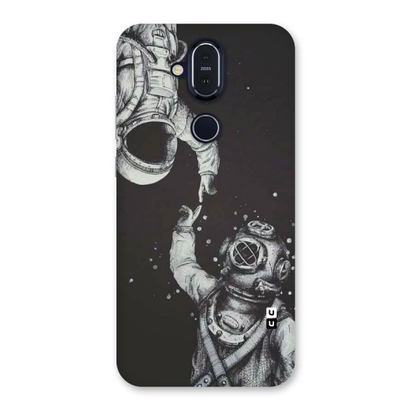 Space Meeting Back Case for Nokia 8.1