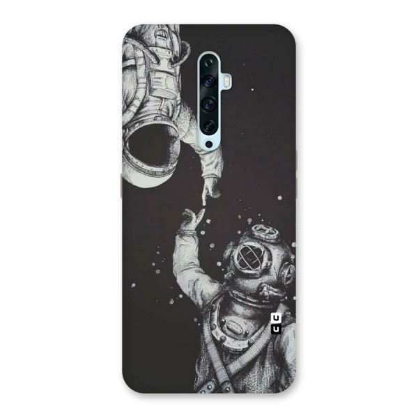 Space Meeting Back Case for Oppo Reno2 F