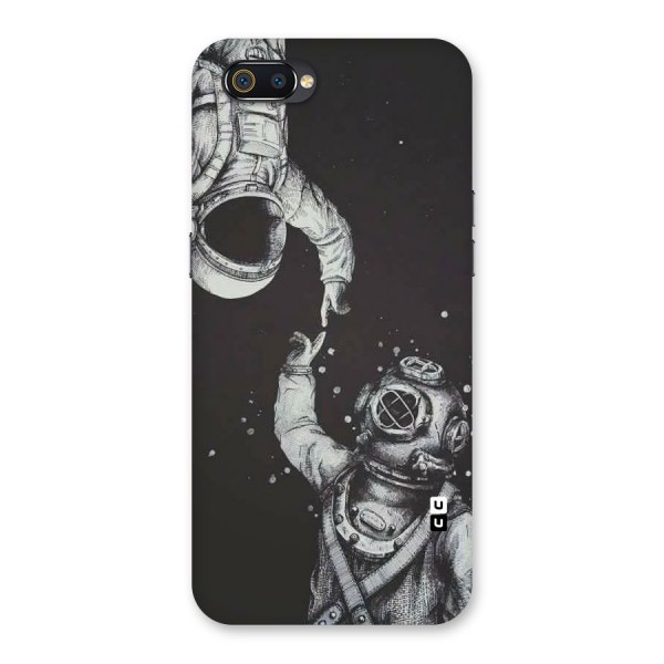 Space Meeting Back Case for Realme C2