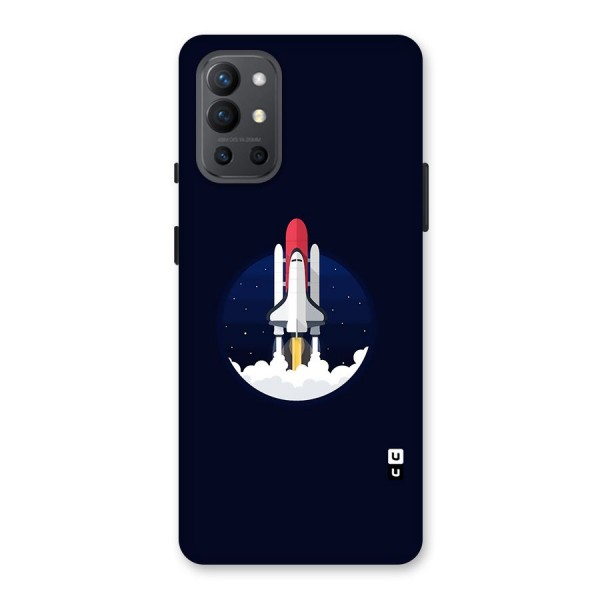 Space Rocket Minimal Back Case for OnePlus 9R