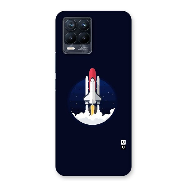 Space Rocket Minimal Back Case for Realme 8 Pro