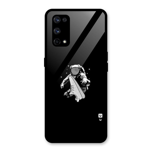 Space Shoe Glass Back Case for Realme X7 Pro