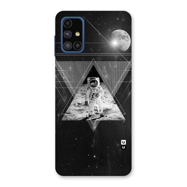 Space Triangle Abstract Back Case for Galaxy M51