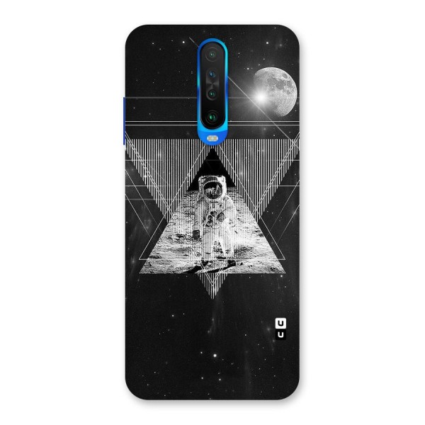 Space Triangle Abstract Back Case for Poco X2