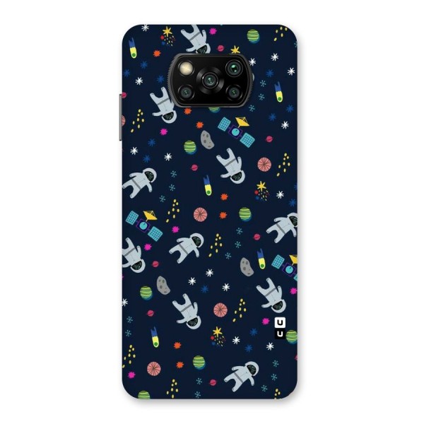 Spaceman Dance Back Case for Poco X3