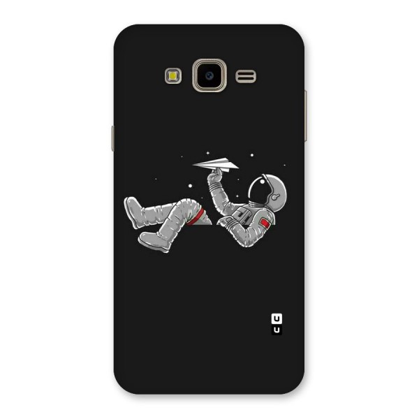 Spaceman Flying Back Case for Galaxy J7 Nxt