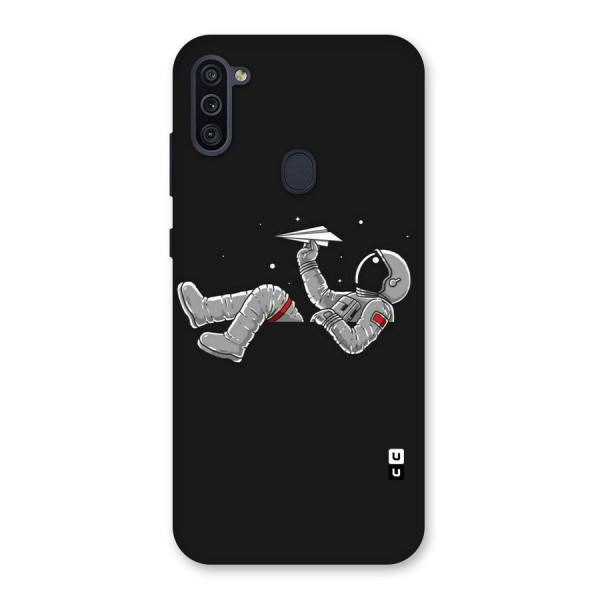 Spaceman Flying Back Case for Galaxy M11