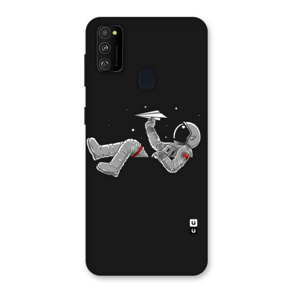 Spaceman Flying Back Case for Galaxy M21