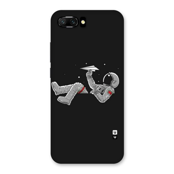 Spaceman Flying Back Case for Honor 10