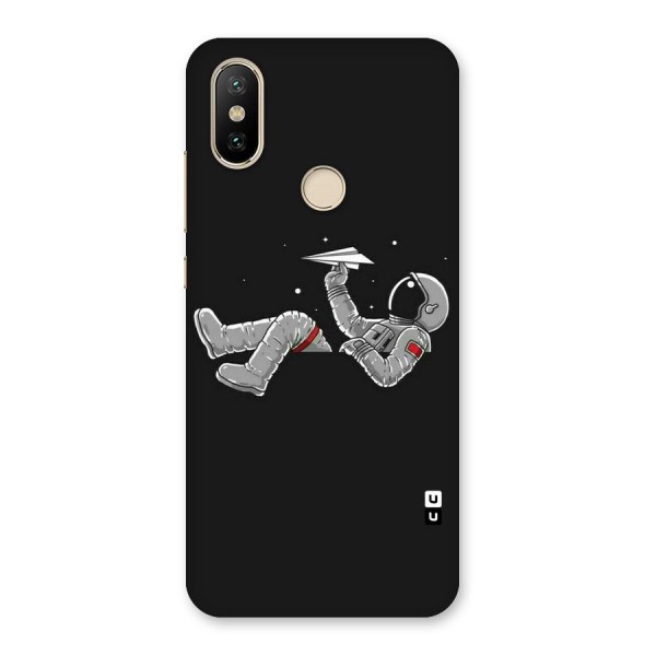 Spaceman Flying Back Case for Mi A2