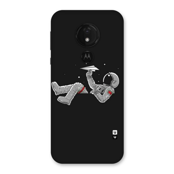 Spaceman Flying Back Case for Moto G7 Power