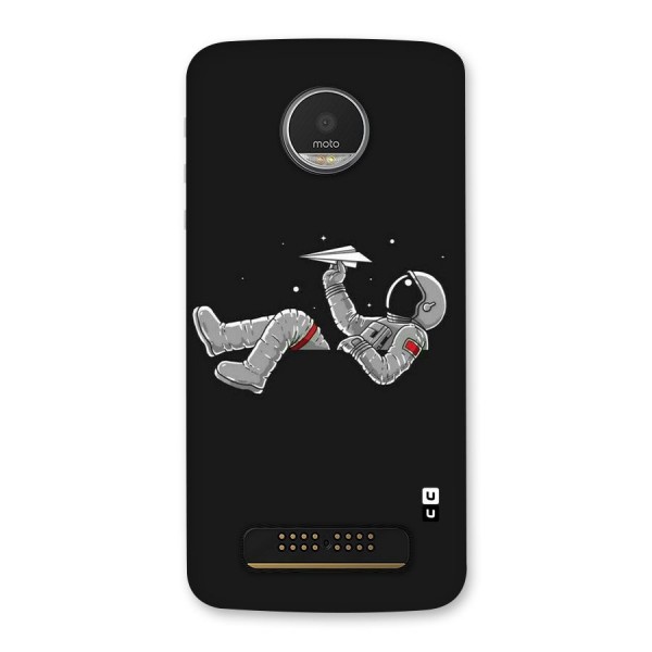 Spaceman Flying Back Case for Moto Z Play