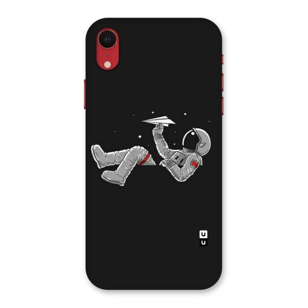 Spaceman Flying Back Case for iPhone XR