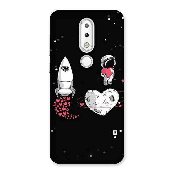 Spaceman Love Back Case for Nokia 6.1 Plus