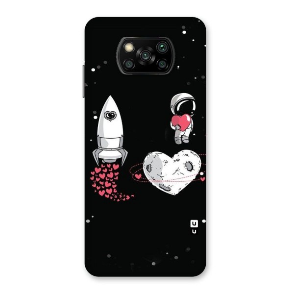 Spaceman Love Back Case for Poco X3