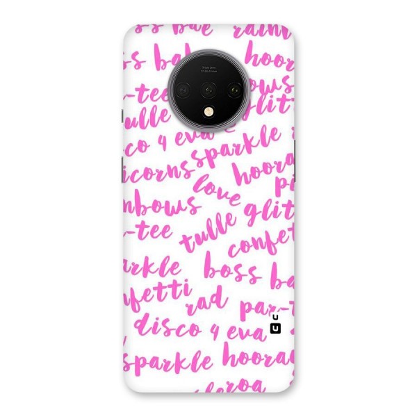 Sparkle Love Back Case for OnePlus 7T