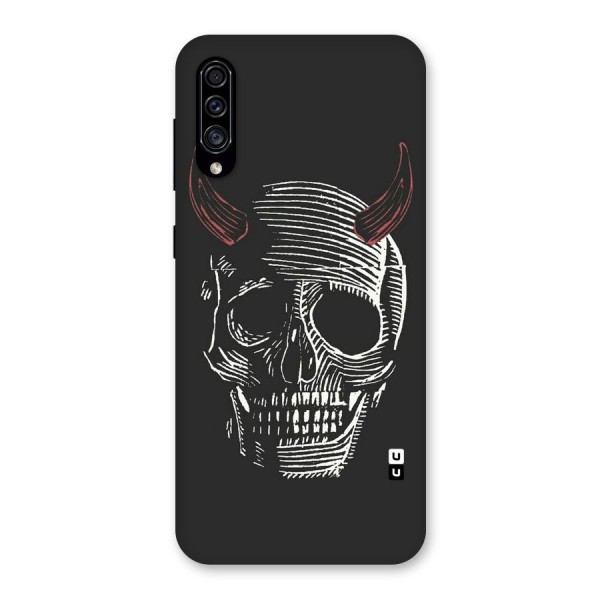 Spooky Face Back Case for Galaxy A30s