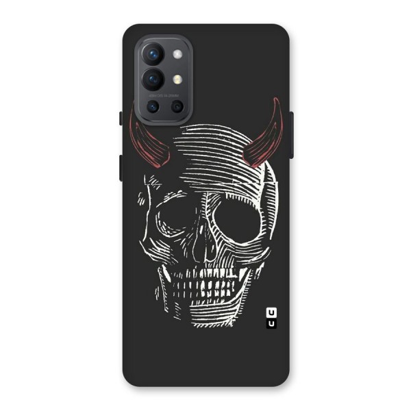 Spooky Face Back Case for OnePlus 9R